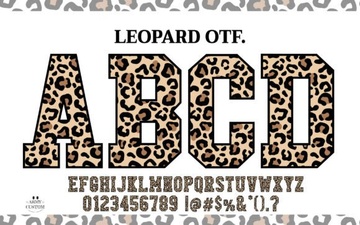 Leopard Varsity Font: Classic Design for Bold Projects