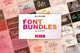 Complete Font Collections for Creative Design Projects