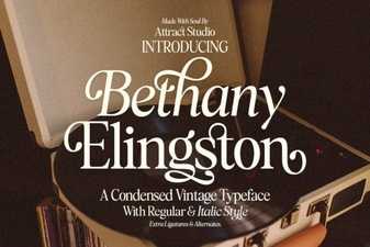 Bethany Elingston Font: Creative Typography Projects